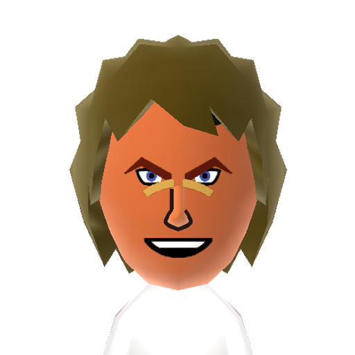 Hasselhoff Mii character: Actor from "Knight Rider" and "Baywatch". He's also been a judge on "America's Got Talent" and was a popular singer in Germany.