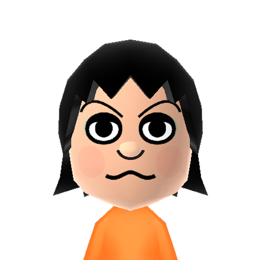 ÛÜÝßàáâãäå Mii character: This is a Mii for testing Mii nicknames.