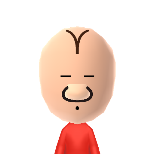 Olimar Mii character preview