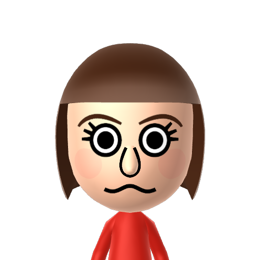 릭린릴림립릿링마막만 Mii character: This is a Mii for testing Mii nicknames.