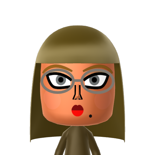 Khatrin Mii character: A Mii from Wii Sports Resort: Meme Squad, a mod for Wii Sports Resort