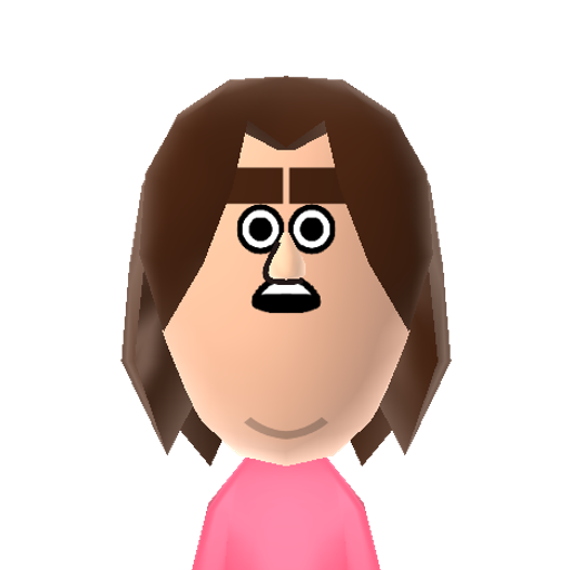 Chinigan Mii character: Ross' parody Mii of Arin from Game Grumps on YouTube