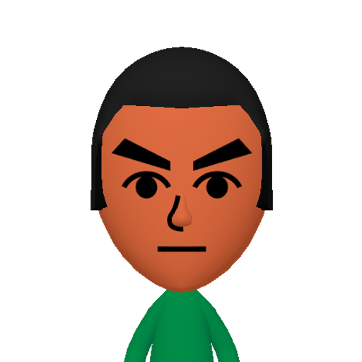 no name Mii character: This Mii is from the Switch SDK as a SampleDB Mii.