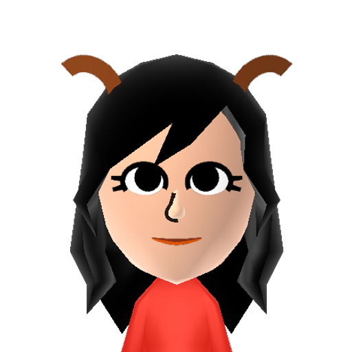 Aradia Mii character preview