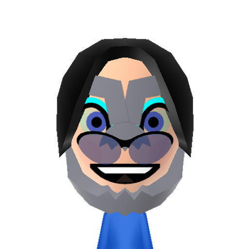 Avator Mii character: Na'vi from the movie Avatar.