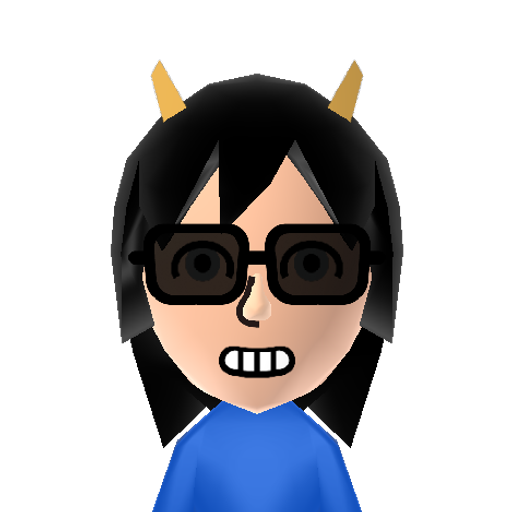 Equius Mii character: One of the Post-Scratch trolls from the webcomic "Homestuck". His chumhandle is centaursTesticle , his god tier is Heir of Void, and his zodiac sign is Sagittarious.