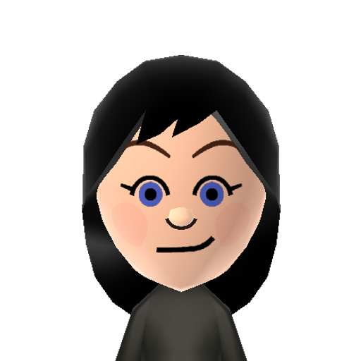 Misao Mii character: from my Wii CPU Miis qr codes [@cpumiichannel]