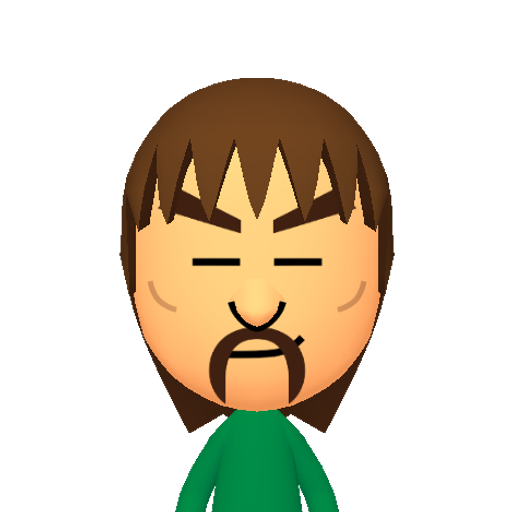 no name Mii character: This Mii is from the Switch SDK as a SampleDB Mii.