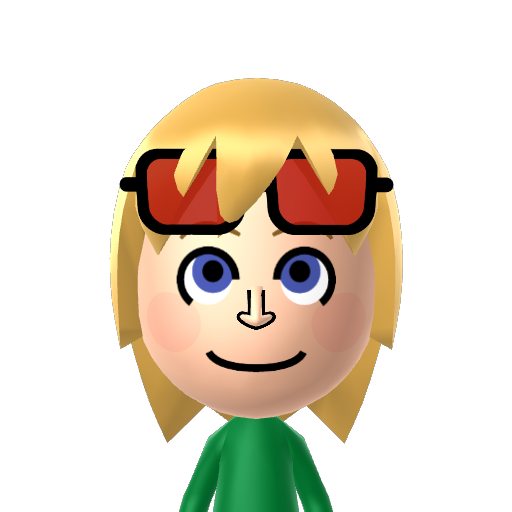 ? Mii character: A Mii uploaded to Check Mii Out Channel (WiiLInk)