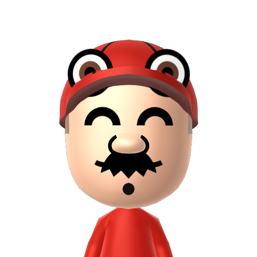 Cappy Mii character: My take on the popular method of making Cappy from Super Mario Odyssey.
