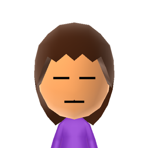 Frisk Mii character preview