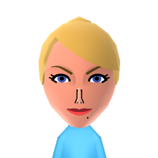 Samus Mii character: This intergalactic bounty hunter from the "Metroid" series is known for taking down space pirates, and outrunning explosions. She is a force to be reckoned with, with/without her suit.
