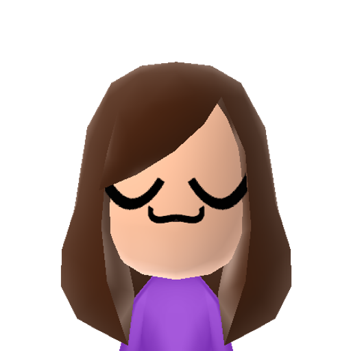 uwu Mii character preview