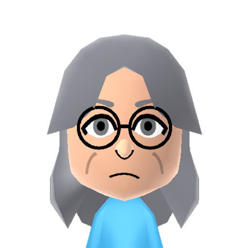 さやこ Mii character: These are extracted and derived from the Mii Central Miis from the 3DS Miitopia.