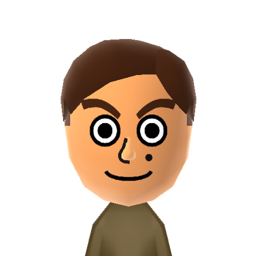 Mr Bean Mii character preview