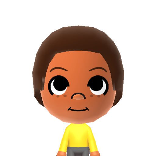 Donny Mii character: Doc McStuffins' little brother who loves his sister and loves to play in the cartoon series "Doc McStuffins".