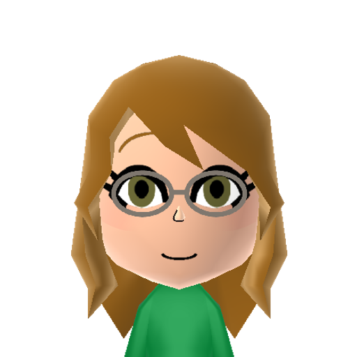 Sensei Mii character: This kindly, bubbly English teacher comes from the slice-of-life anime Kiniro Mosaic (also known as KINMOZA! or Golden Mosaic).