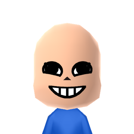 Sans Mii character preview