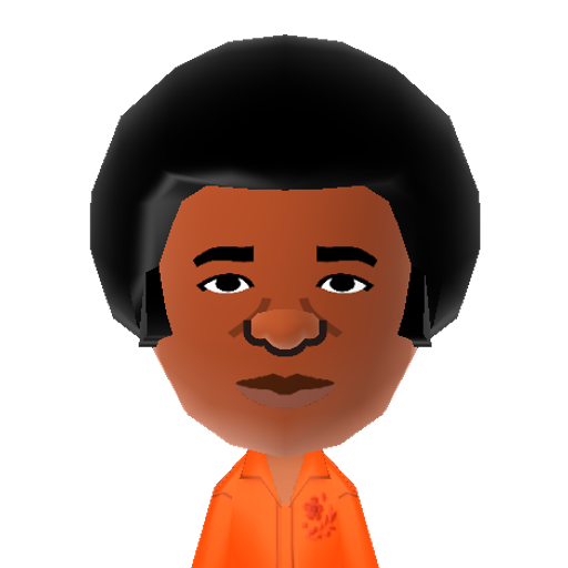Michael 71 Mii character: Michael Jackson while he was in the Jackson 5 in 1971