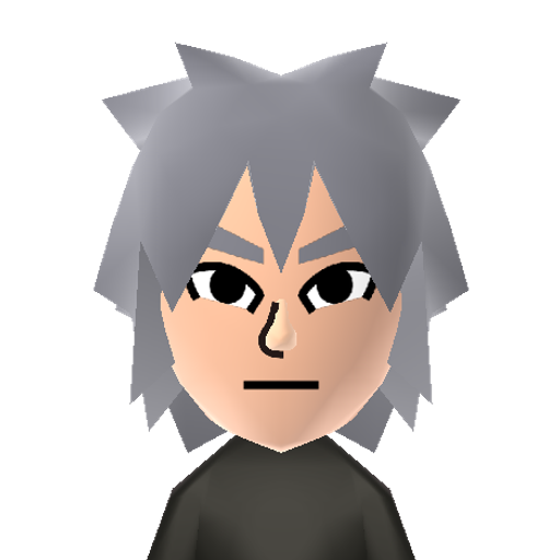 Over Mii character: From the Bobobo manga/anime series.