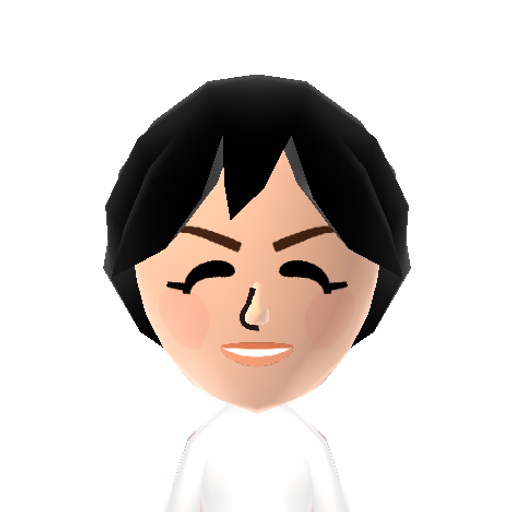 027 Mii character: this Mii can be seen at the start of AKB48+Me