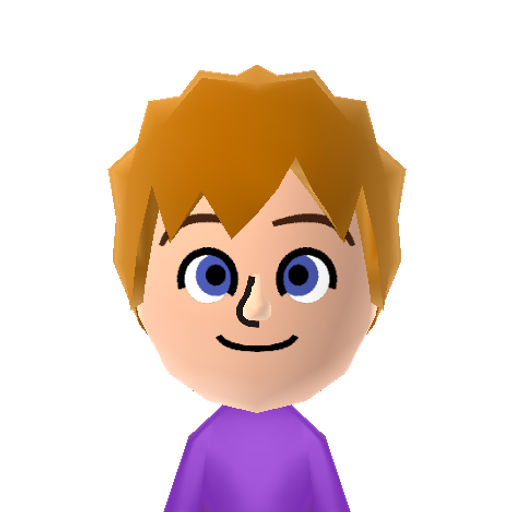 Pixel Mii character preview