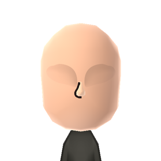 Slenderman Mii character preview