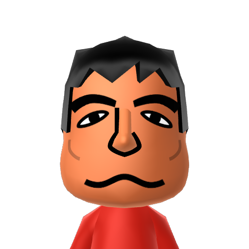 イワサ Mii character: a Mii from And-Kensaku