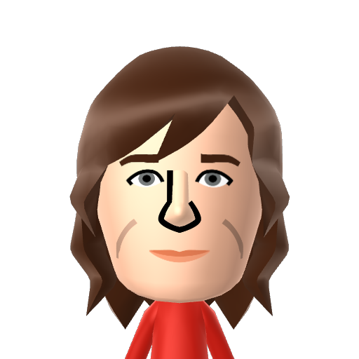 Brian May Mii character: Brian May member of the Glam Rock Band Queen.