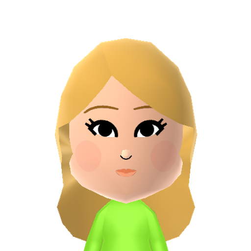 Amber Mii character preview