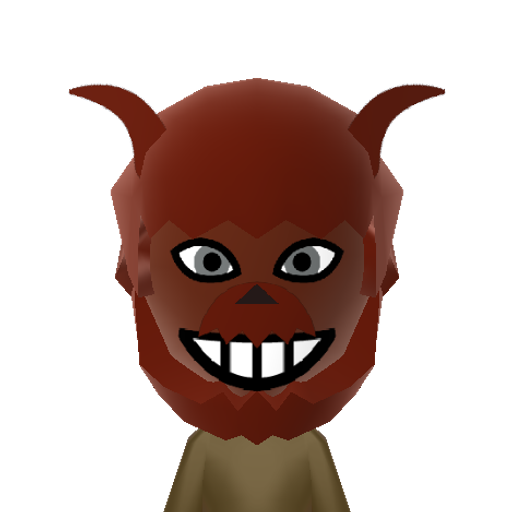 Foxy Mii character preview