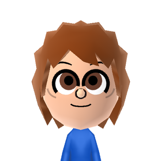 Dipper Mii character preview