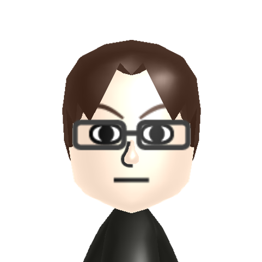 Raptr Mii character: A Mii used for Nintendo Network ID phoenixisoften by Raptr.