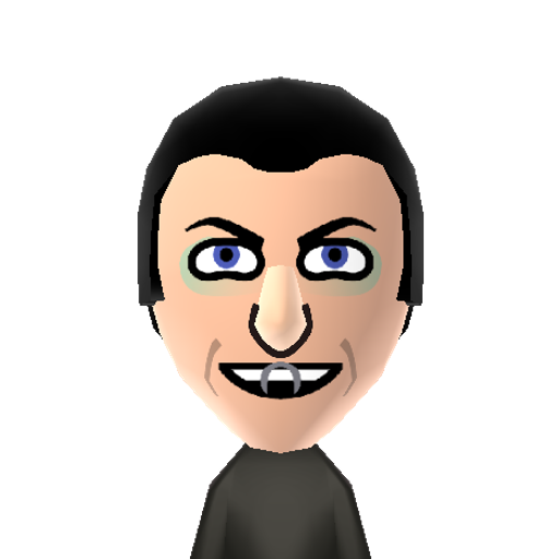 Dracula Mii character preview