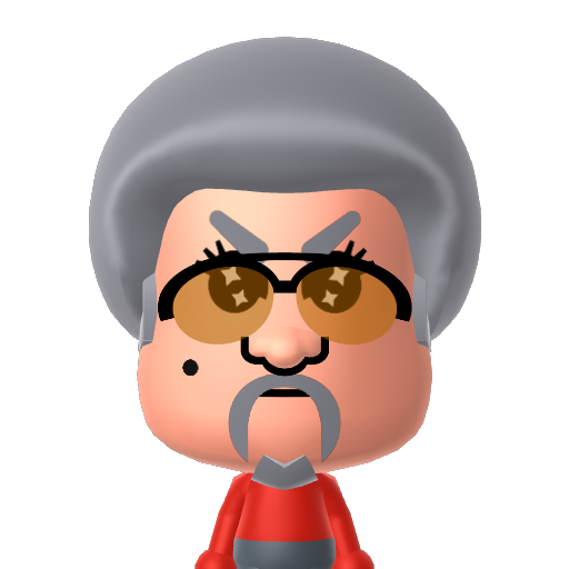 $1000.000 Mii character: A Mii uploaded to Check Mii Out Channel (WiiLInk)