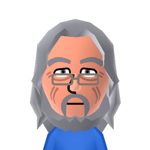 Dumbledore Mii character preview