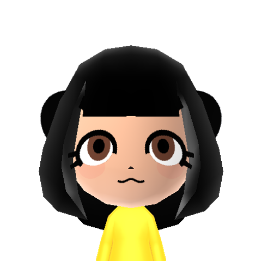 Catty Mii character: These are extracted and derived from the Mii Central Miis from the 3DS Miitopia.