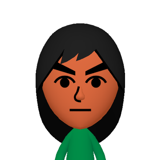 no name Mii character: This Mii is from the Switch SDK as a SampleDB Mii.