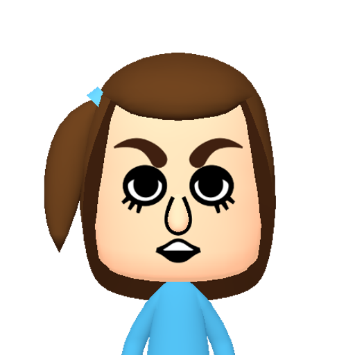 ĽľŁłŃńŅņŇň Mii character: This Mii is from the Switch SDK as a SampleDB Mii.
