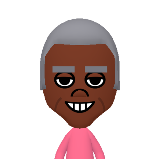 ˙˛˜;΄΅Ά·ΈΉ Mii character: This Mii is from the Switch SDK as a SampleDB Mii.