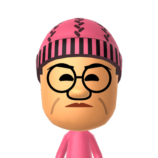 닸당닺닻닿대댁댄댈댐 Mii character: This is a Mii for testing Mii nicknames.
