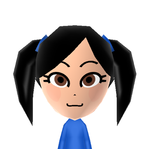 Azunyan Mii character: From the anime "K-ON!" Azusa is a self-proclaimed novice guitarist who has been playing the guitar since the fourth grade because her parents play in a jazz band. Despite her low self-esteem and modest attitude, she is extremely talented.
