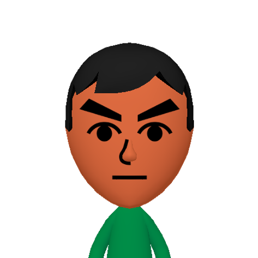 no name Mii character: This Mii is from the Switch SDK as a SampleDB Mii.