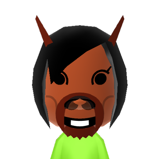 Seabiscuit Mii character: The champion Thoroughbred racehorse.