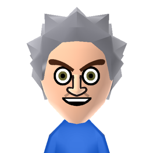 I.M. Meen Mii character: From the educational DOS game "I.M. Meen". "Why, hello. little bookworm! I do hope you're enjoying your whirlwind tour of my labyrinth, hmm?"