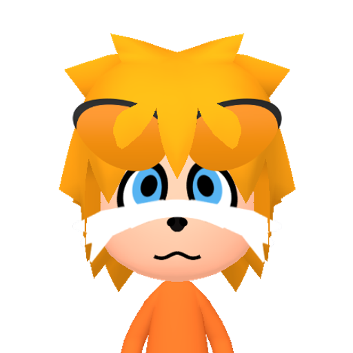 Tails Mii character: Tails (Sonic the Hedgehog 2) Movie 2022 played by Colleen O' Shaughnessy