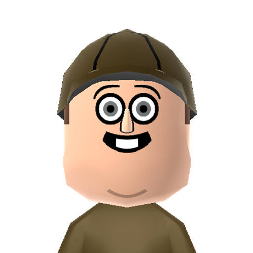 Soos Mii character preview
