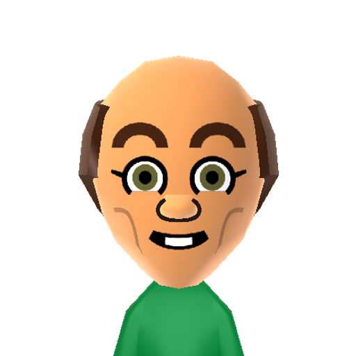 Sikowitz Mii character: The crazy eccentric teacher from "Victorious". Played by Eric Lange.