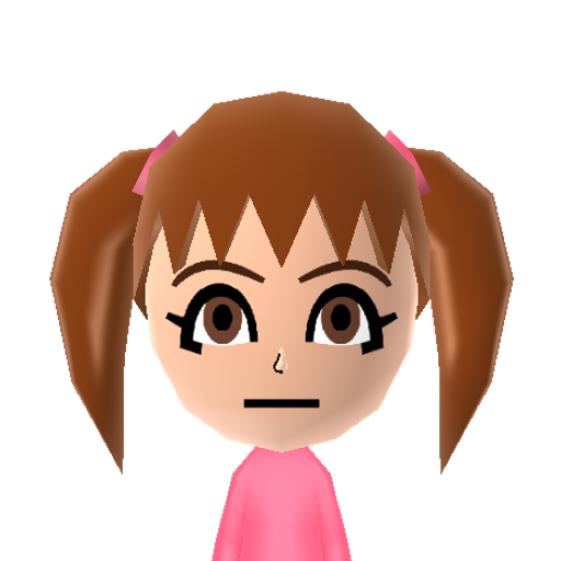 S.M.MRini Mii character: AKA Chibiusa from Sailor Moon, as a child.