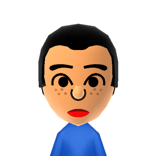 Louis Mii character: Custom Mii character for Wii Sports Archipelago, a mod for Wii Sports Resort